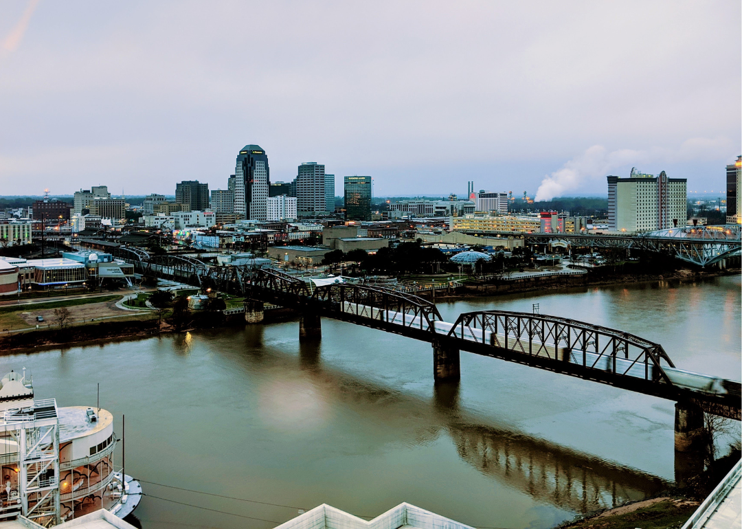 Warmest Decembers in Bossier Parish, Louisiana History Stacker
