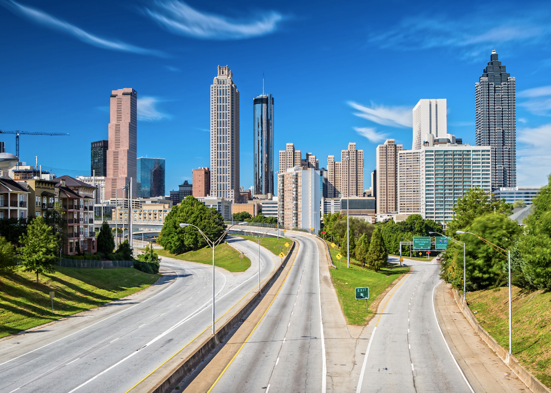 A view of downtown Atlanta