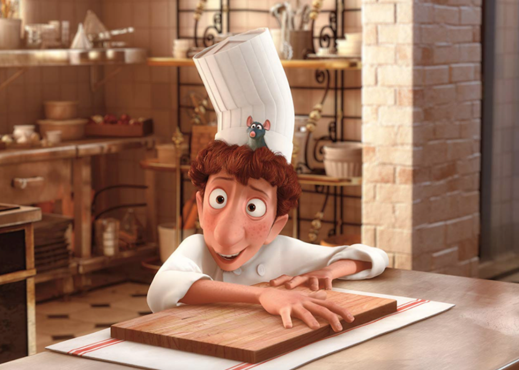 An animated still from ‘Ratatouille’.