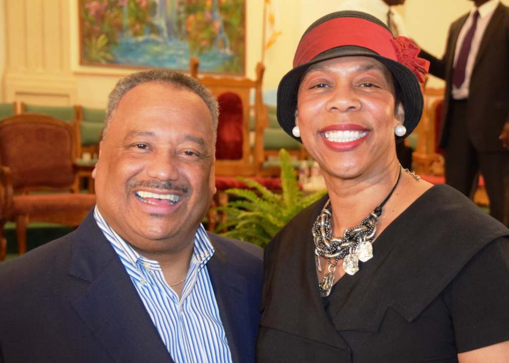 Fred and Elizabeth Luter on May 5, 2017.