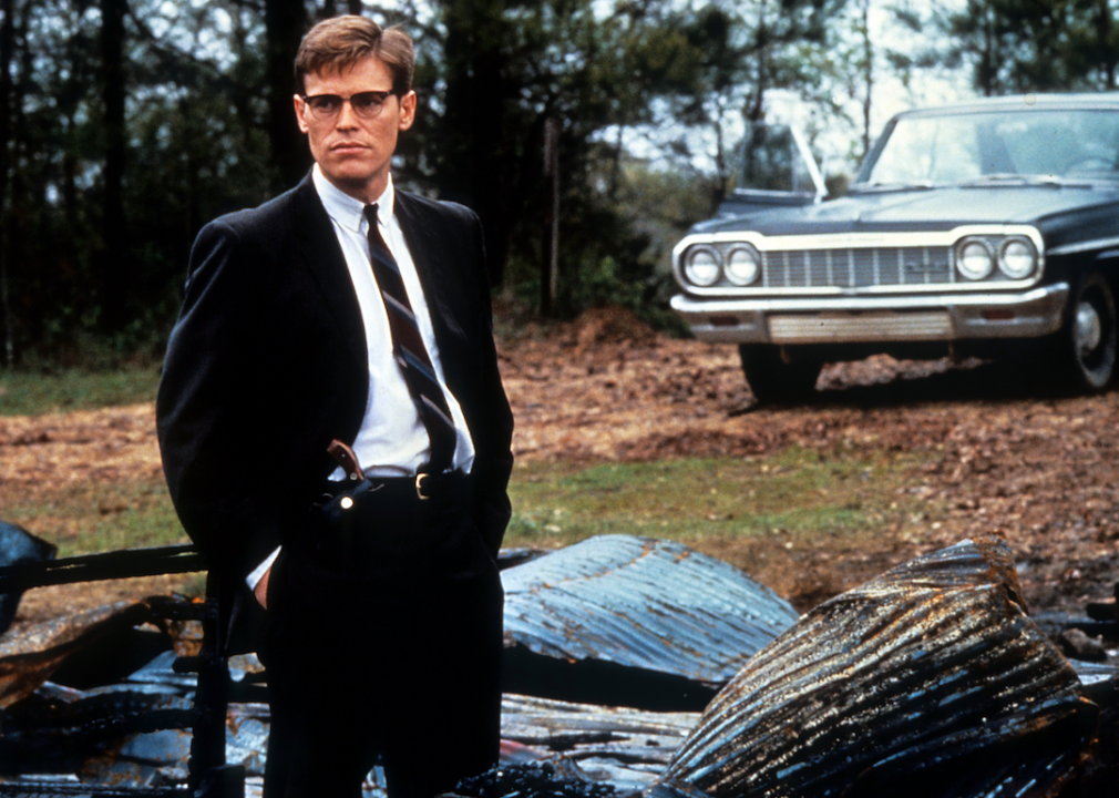 Willem Dafoe in a scene from the film 'Mississippi Burning.'