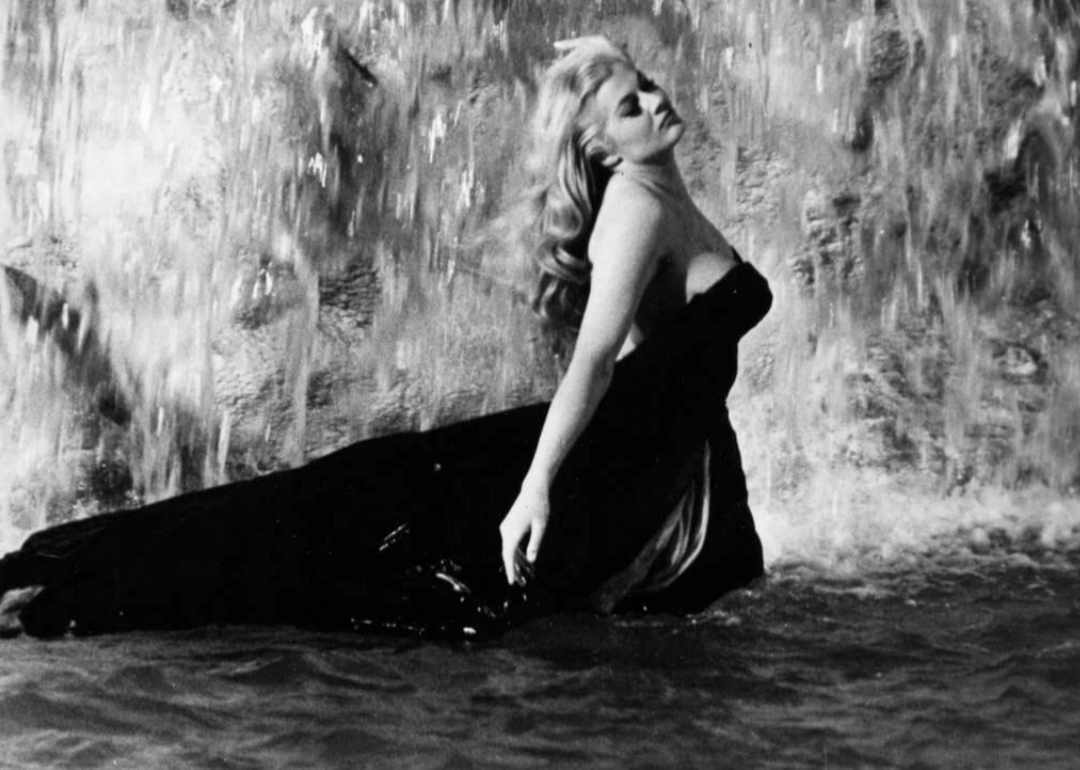 Anita Ekberg in ‘La Dolce Vita.'