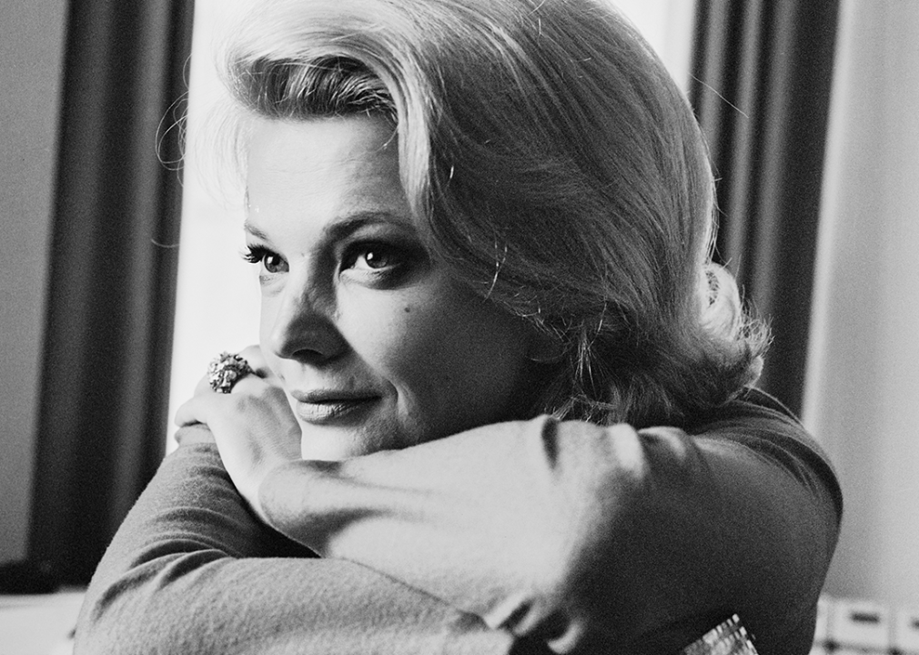 Gena Rowlands poses for a portrait.