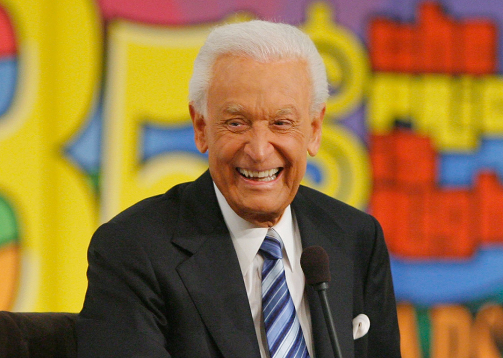 Bob Barker during the taping of The Price is Right.