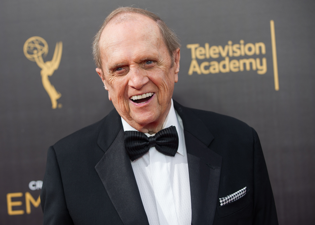 Bob Newhart arrives at the Creative Arts Emmy Awards.