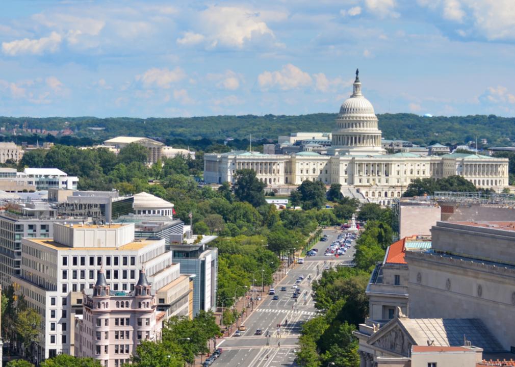 Pennsylvania Avenue and U.S. Capitol