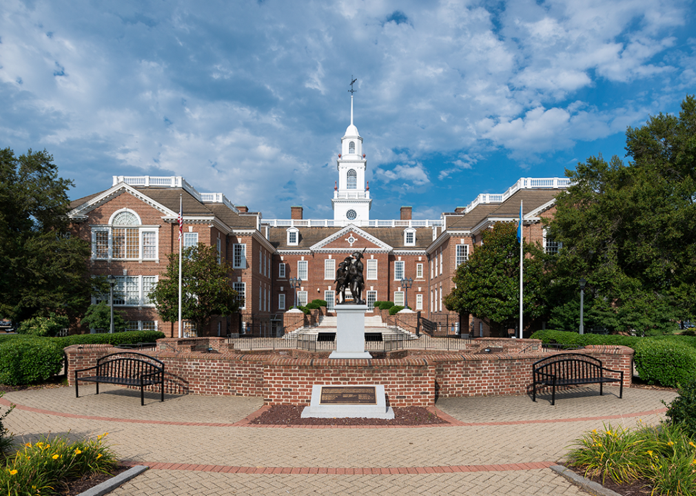 Legislative Hall in Dover.