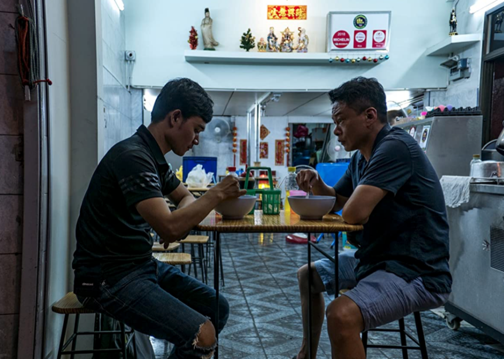 Kang-sheng Lee and Anong Houngheuangsy in a scene from “Days”