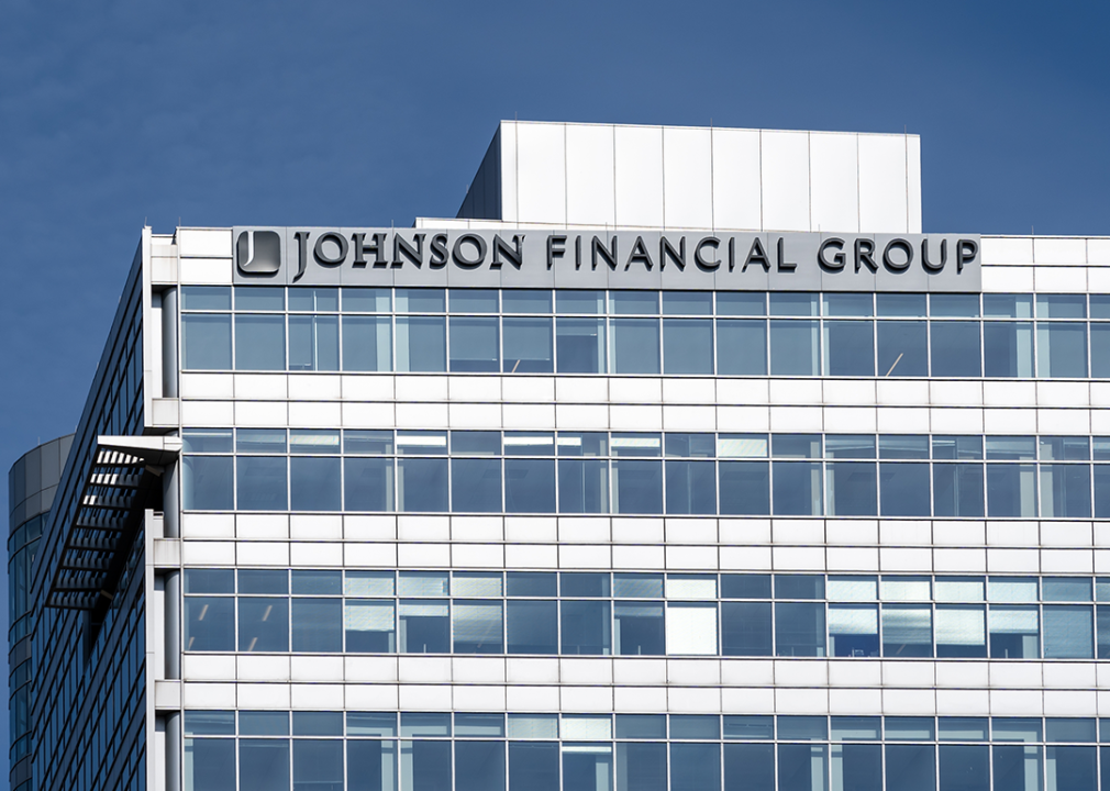 Johnson Financial Group office building in Milwaukee, Wisconsin.