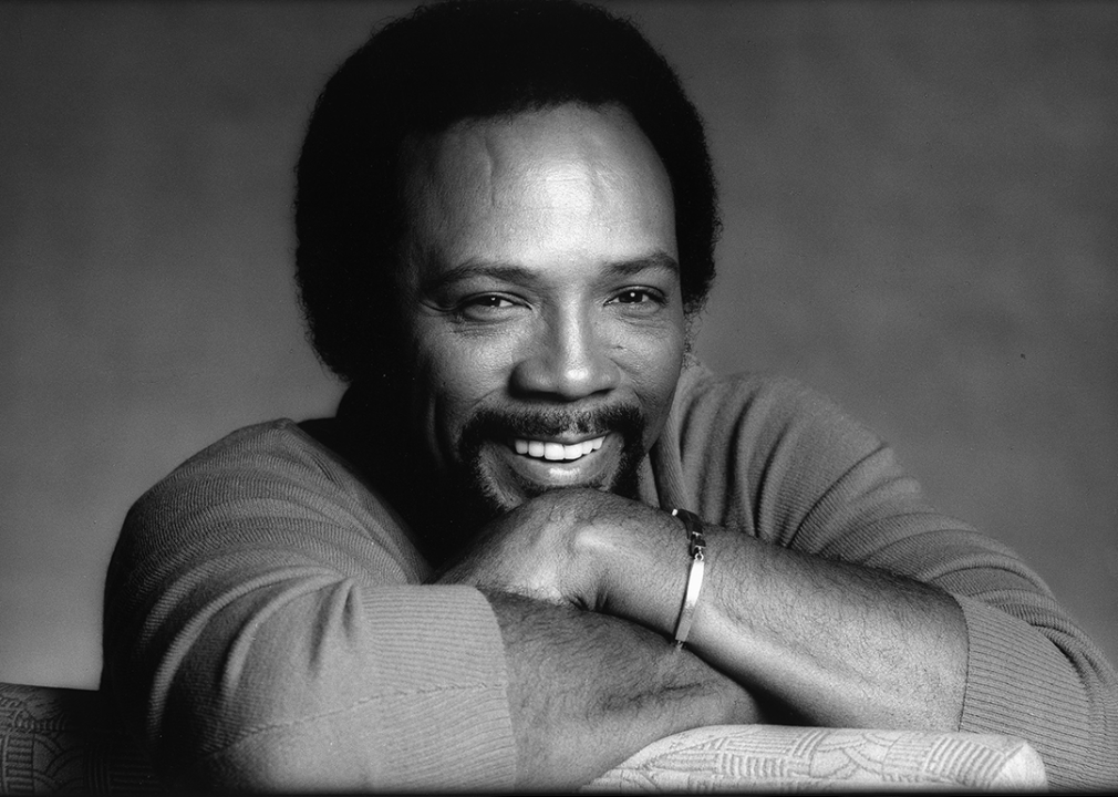 Quincy Jones poses for a portrait.