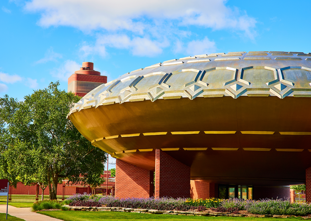 SC Johnson building in Racine, Wisconsin.
