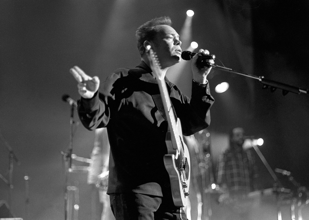 Ali Campbell of UB40 performing at Paramount Theater.