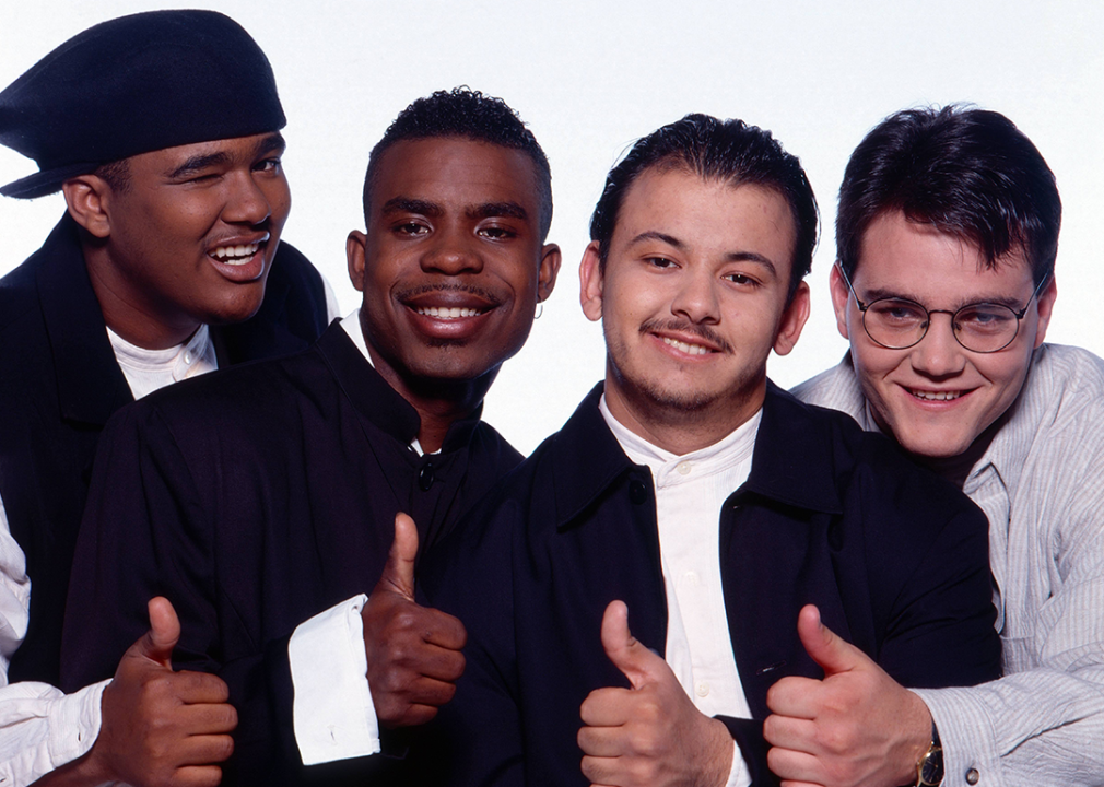 All-4-One poses for a promotional photo.