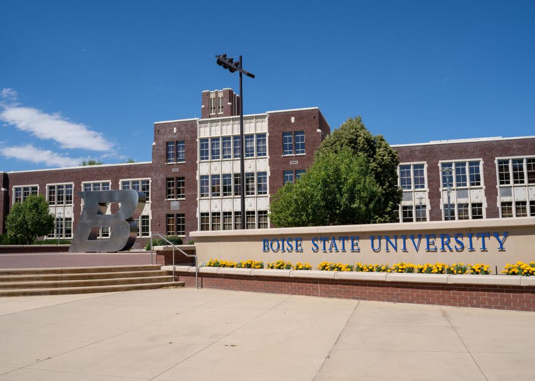 Boise State University college campus
