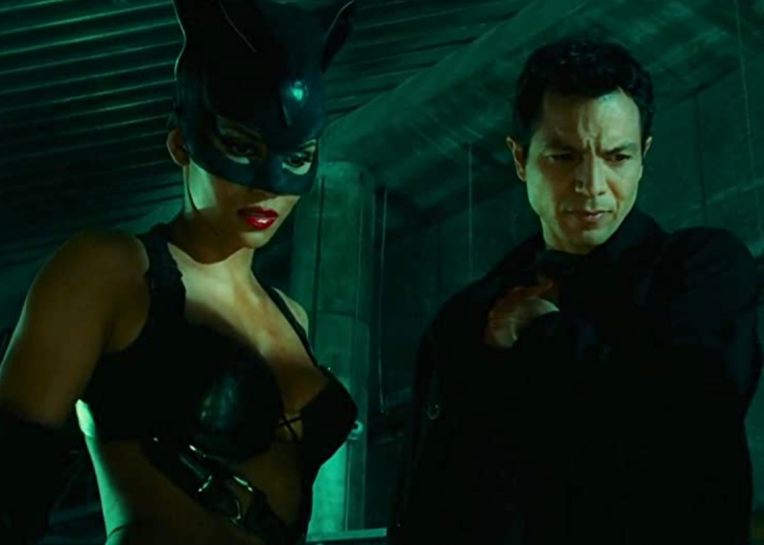 Halle Berry and Benjamin Bratt in 'Catwoman.'