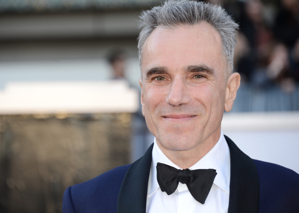 Daniel Day-Lewis arrives at the Oscars.