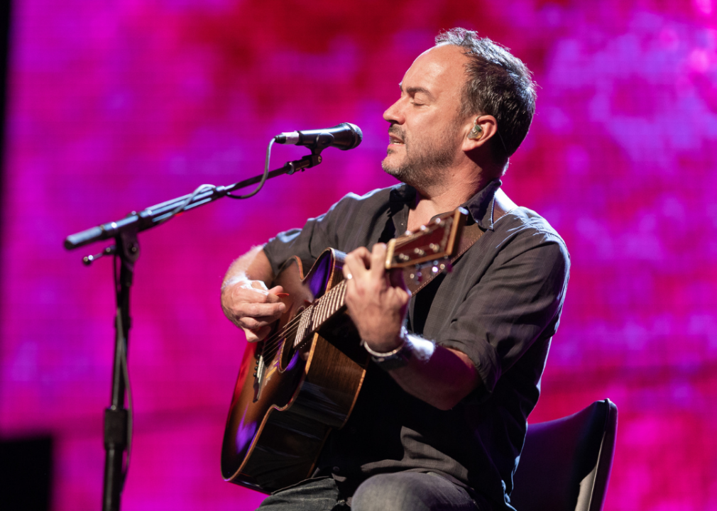 Dave Matthews performs in concert.