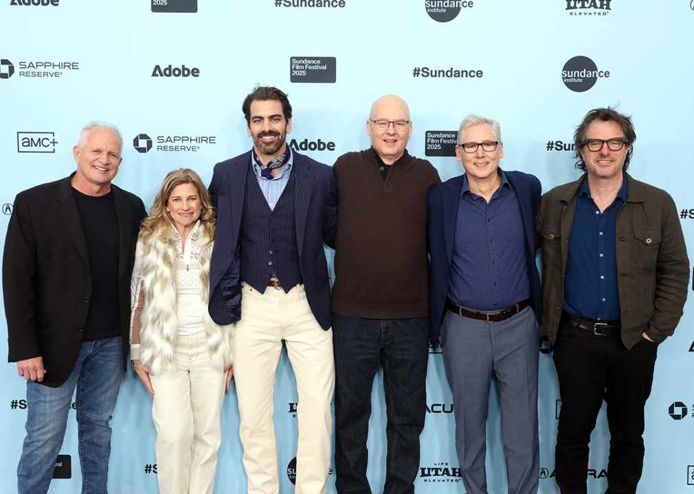#20. Deaf President Now! Tim Rarus, Bridgetta Bourne-Firl, Nyle Dimarco, Jerry Covell, Greg Hlibok and Davis Guggenheim at the premiere of’