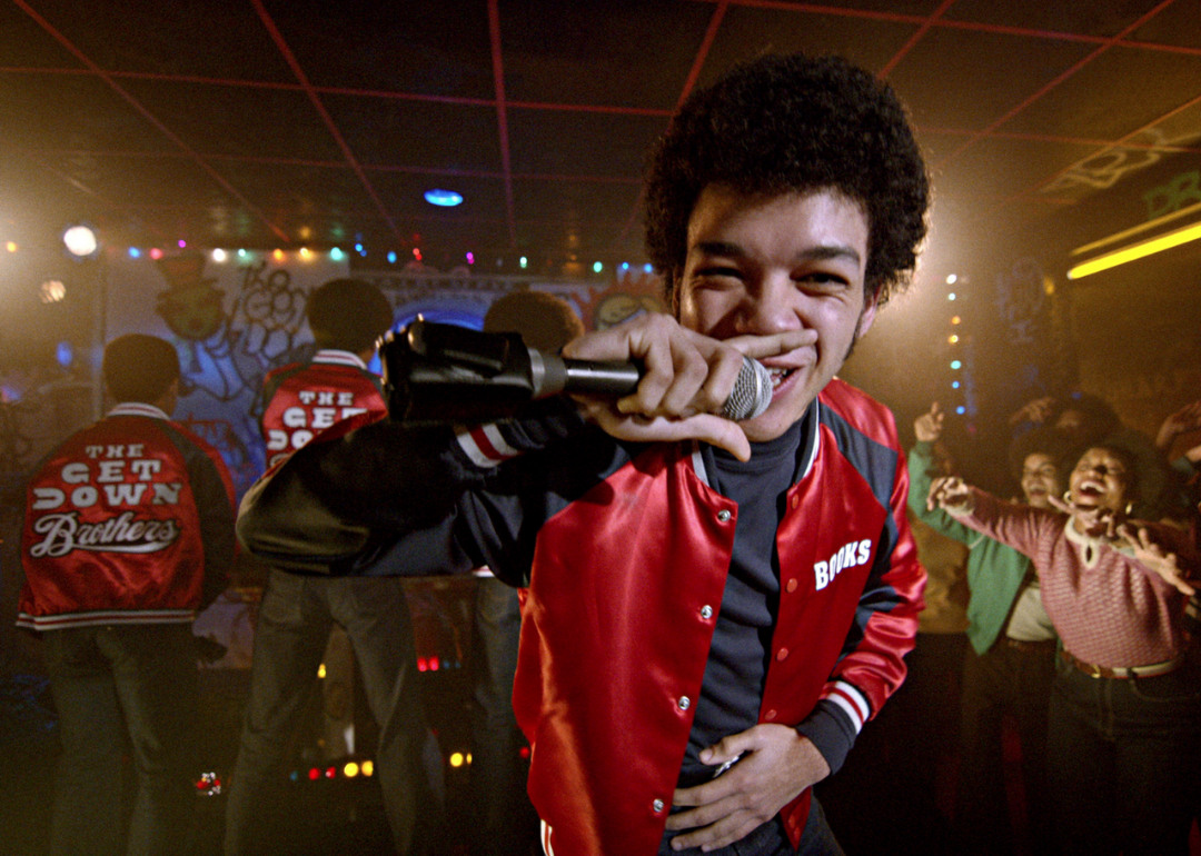 Justice Smith in a scene from ‘The Get Down’