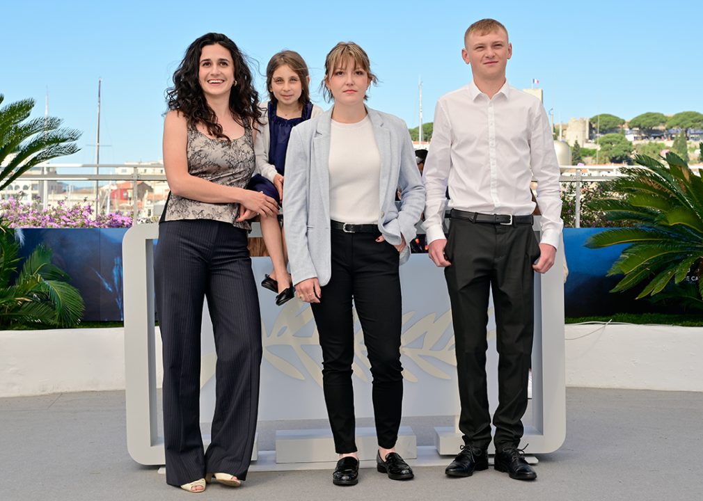 #15. Holy Cow Louise Courvoisier, Luna Garret, Maïwene Barthelemy and Clément Faveau attend the