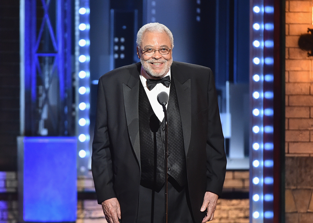 James Earl Jones accepts the Special Tony Award for Lifetime Achievement.