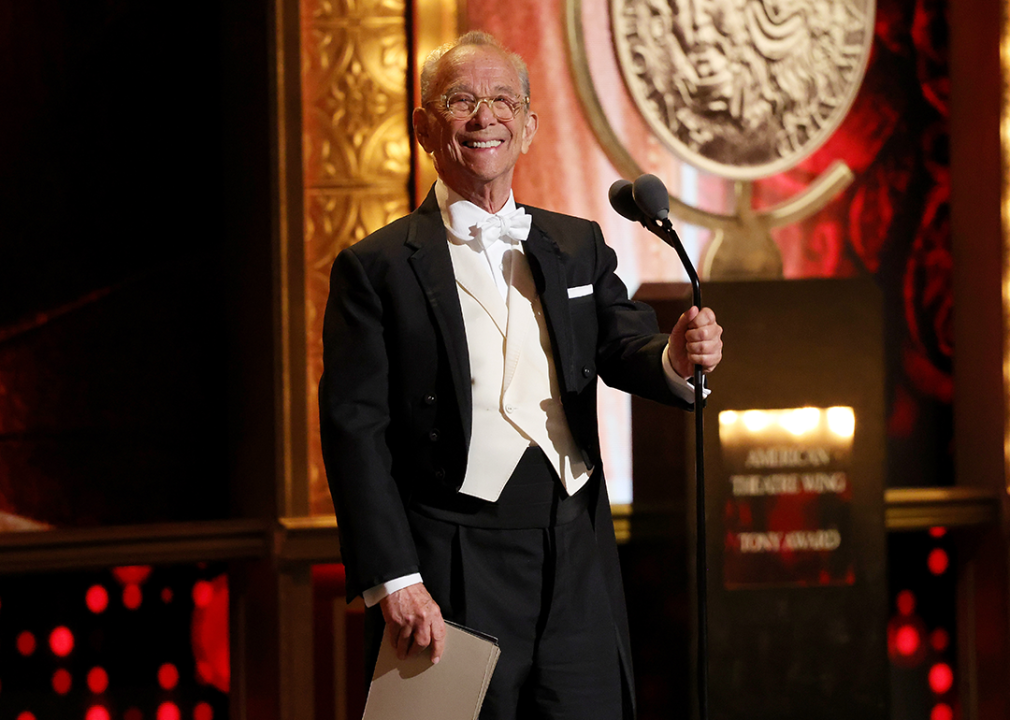 Joel Grey accepts the Special Tony Award for Lifetime Achievement in the Theatre.