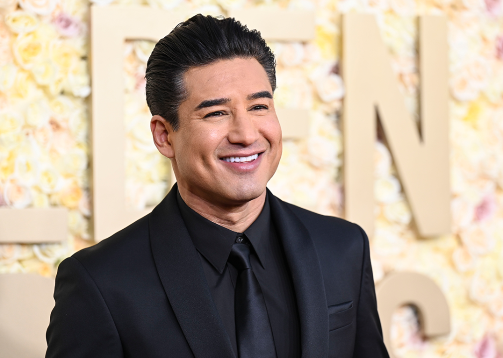 Mario Lopez at the 81st Golden Globe Awards.