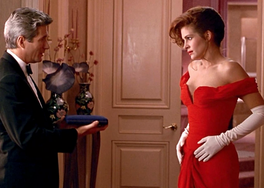 Julia Roberts and Richard Gere in a scene from ‘Pretty Woman.'