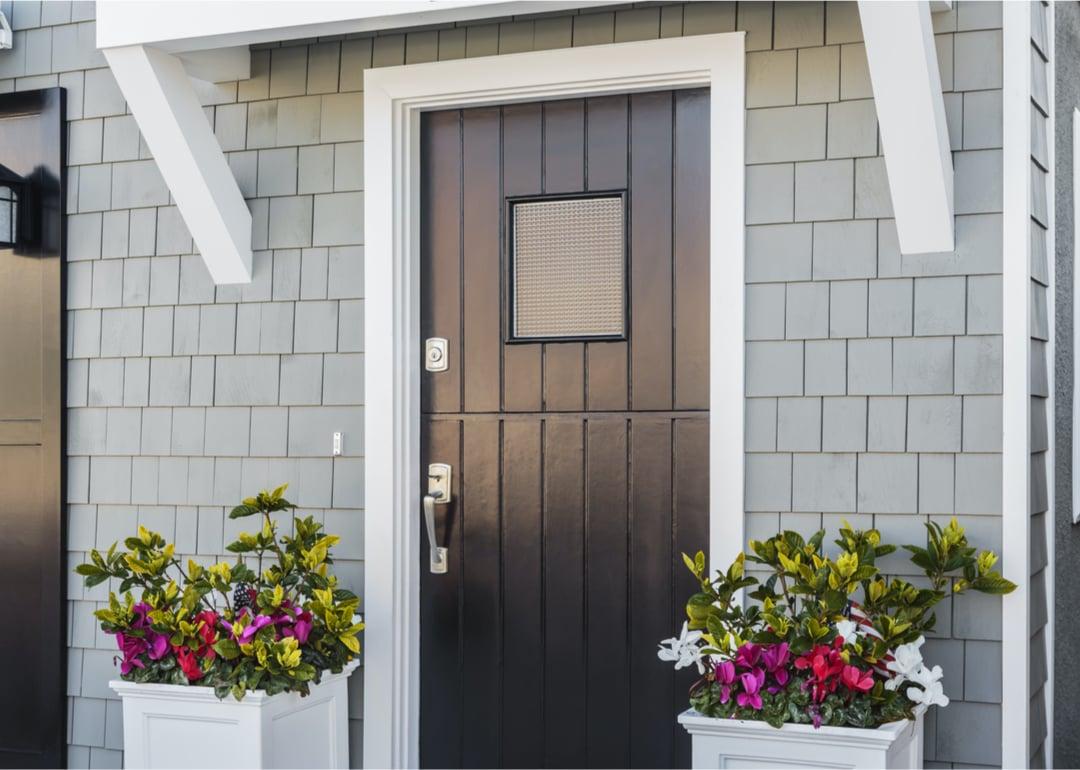 Entry to residential home.