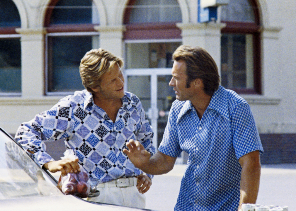 Clint Eastwood and Jeff Bridges in 'Thunderbolt and Lightfoot’.