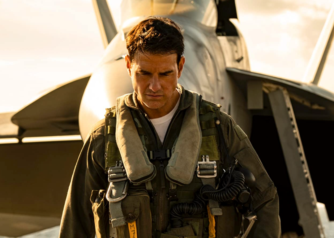 Tom Cruise in ‘Top Gun: Maverick’.