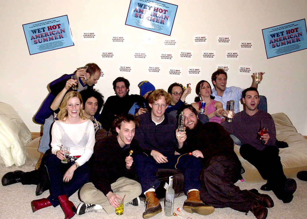 Cast of ‘Wet Hot American Summer’ attend party.