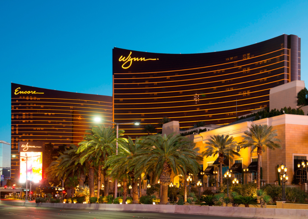 Exterior of the Wynn Las Vegas Hotel