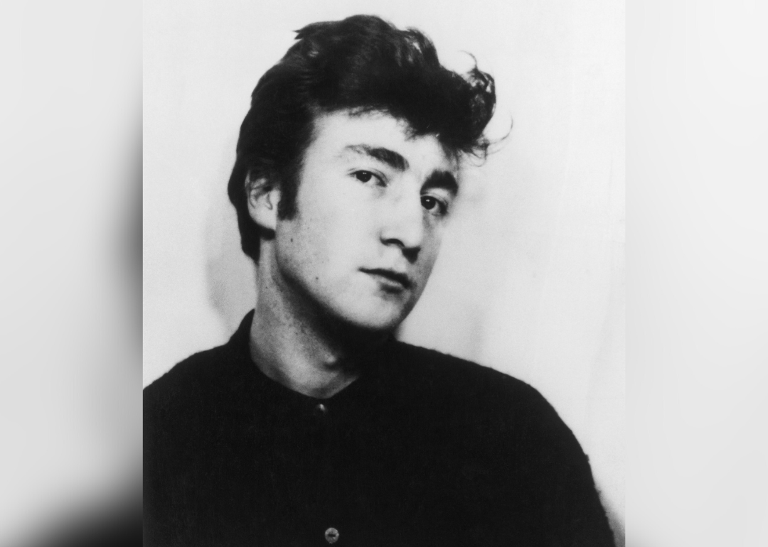 John Lennon portrait before the formation of the Beatles.