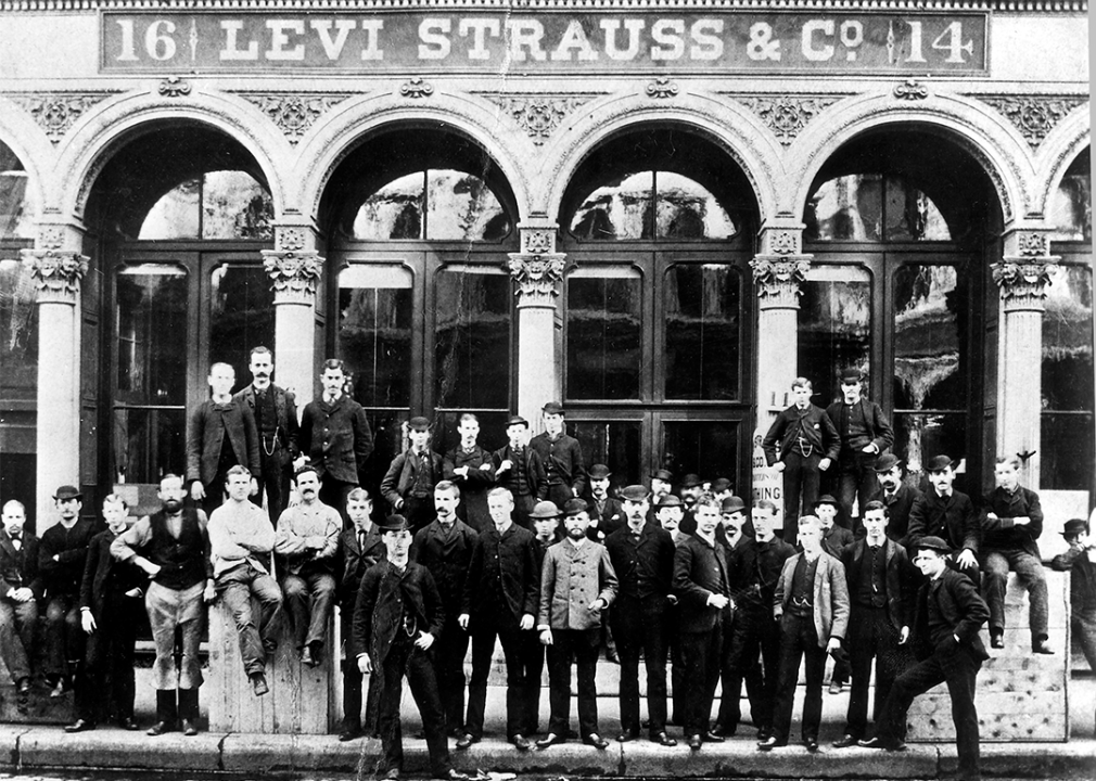 Exterior Levi Strauss & Co Factory in San Francisco.