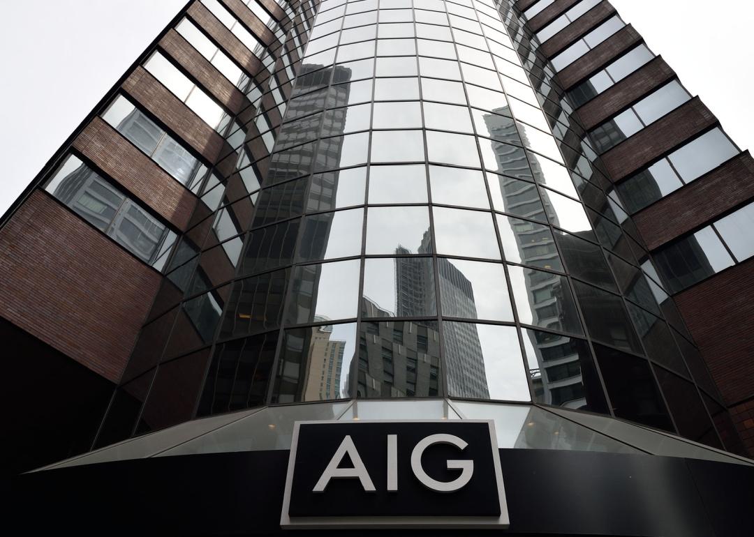 AIG offices in New York City.