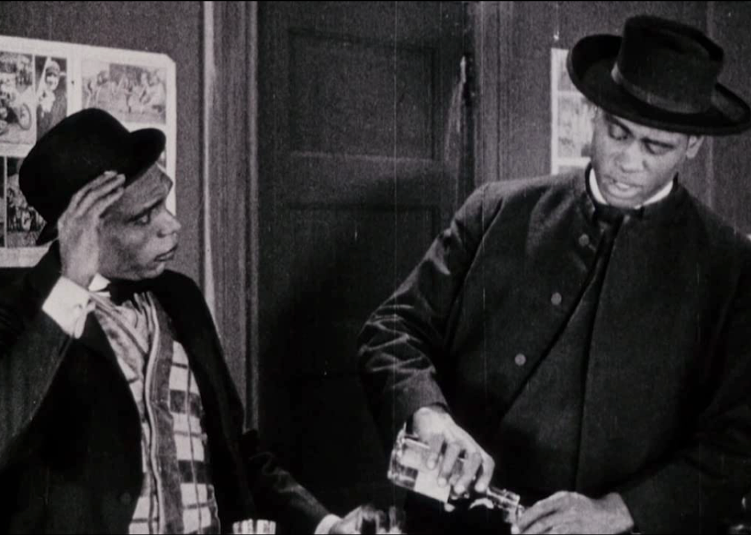 Paul Robeson and Marshall Rogers in ‘Body and Soul’.
