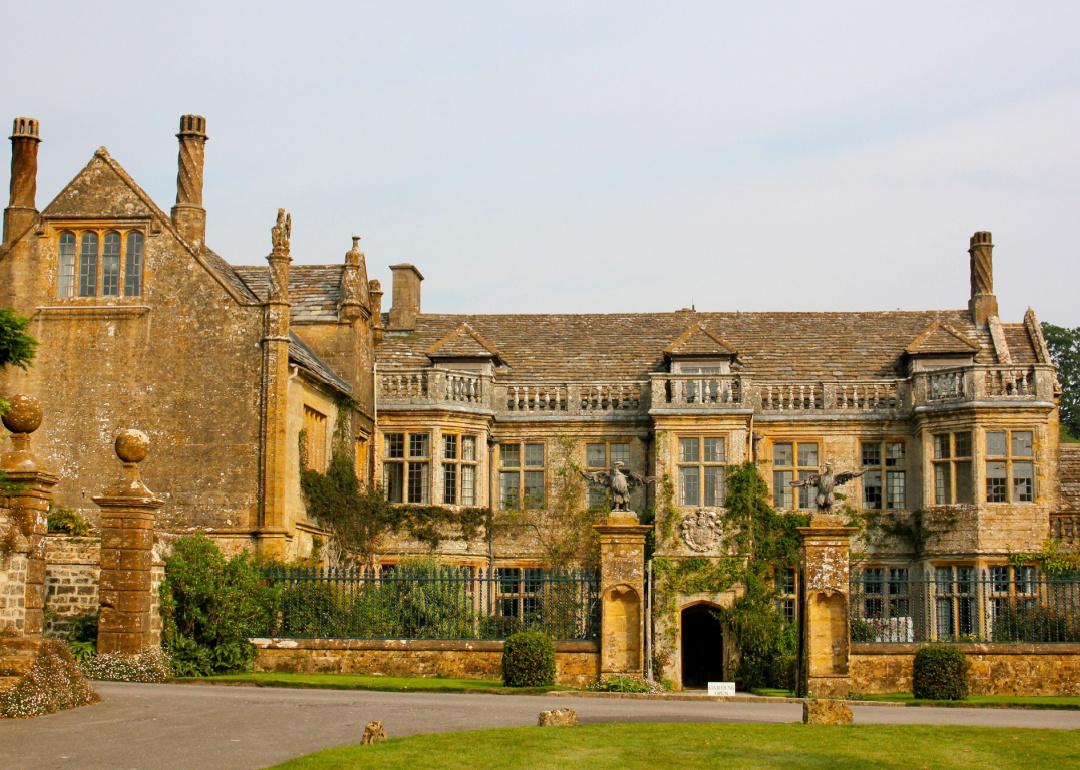 Mapperton House, a Jacobian Mansion in England.