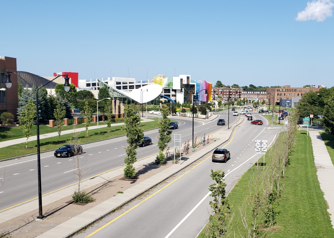 Elevated view of Inner Loop project