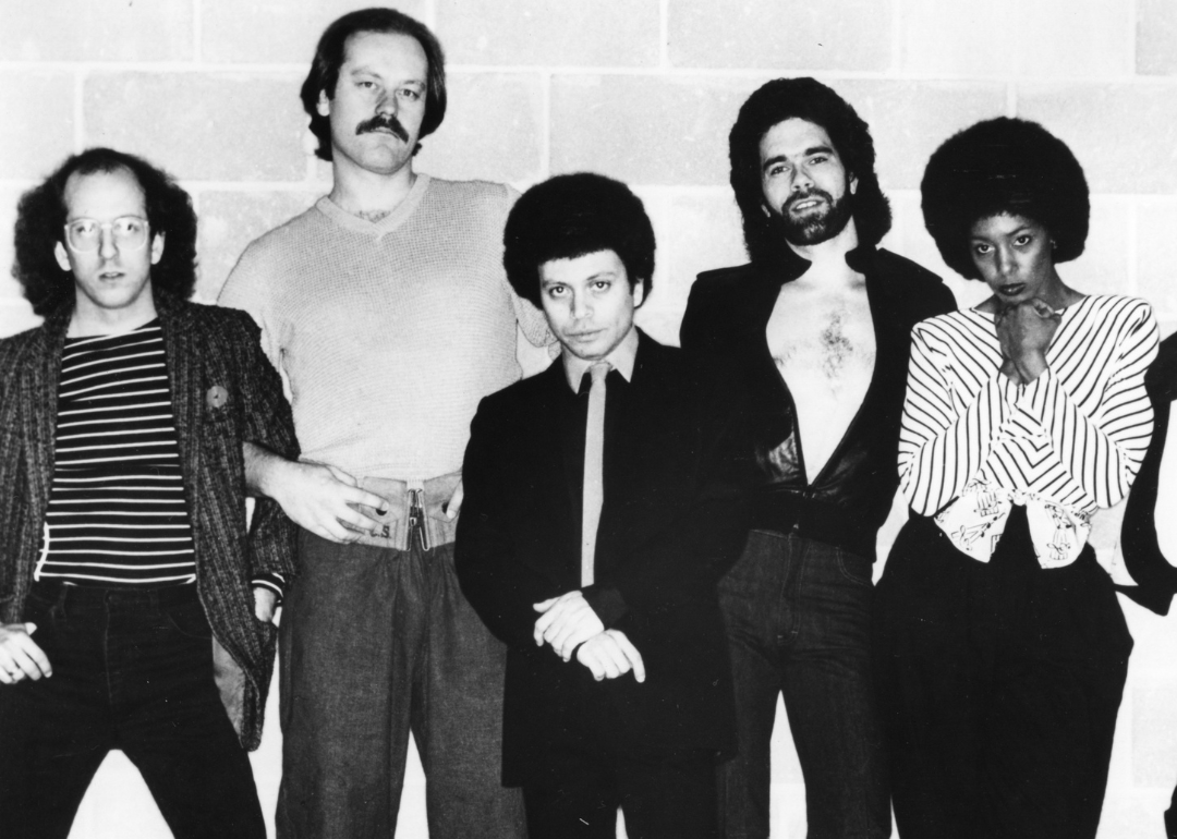 Members of the group Lipps Inc. pose for a portrait.