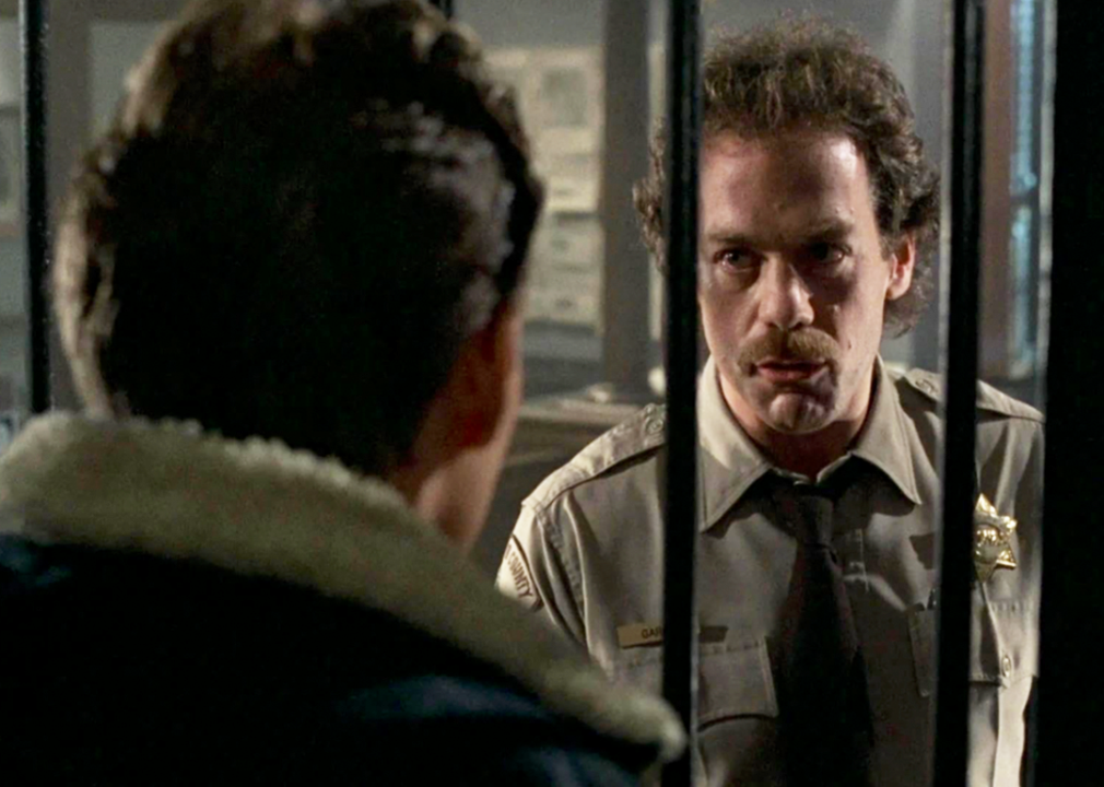 #50. Friday the 13th Part VI: Jason Lives (1986) Actors in a scene from ‘Friday the 13th Part VI: Jason Lives’.