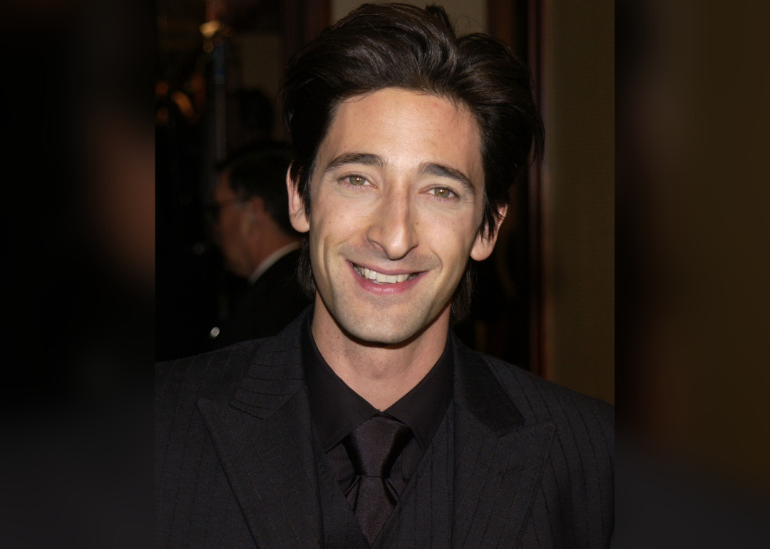 Adrien Brody arrives at event.