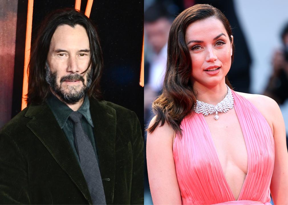 Keanu Reeves at ‘John Wick: Chapter 4’ event; Ana de Armas attends the ‘Blonde’ red carpet event.