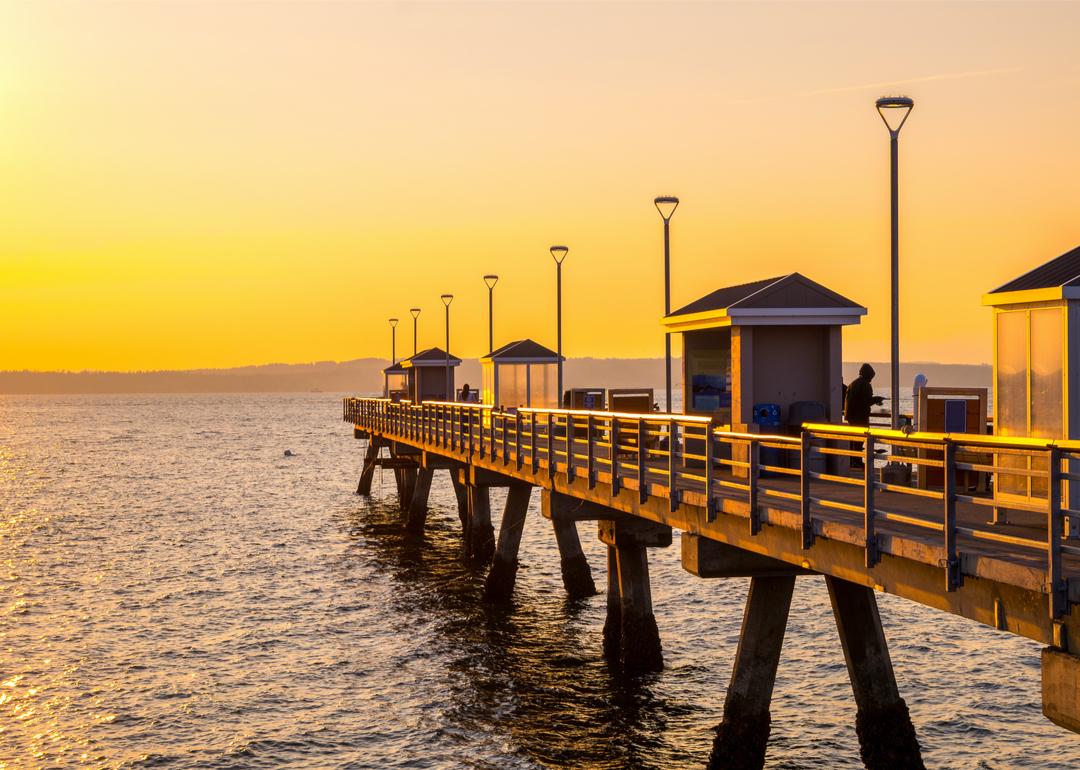 Edmonds Fishing Pier in Woodway.