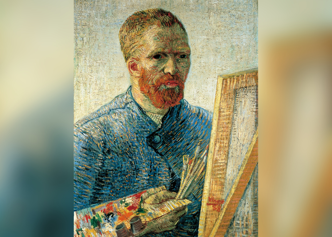 Vincent van Gogh’s ‘Self-Portrait as a Painter’.