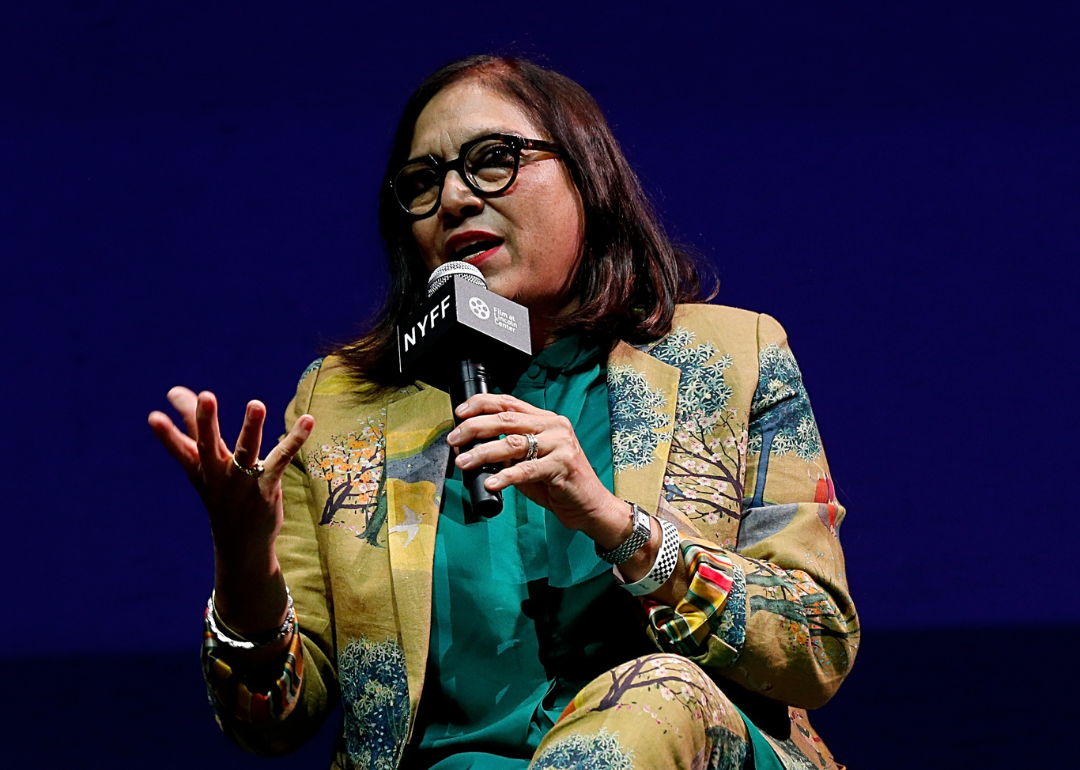 Mira Nair speaks at New York Film Festival.