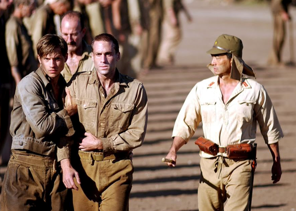 Joseph Fiennes and Logan Marshall-Green in ‘The Great Raid’.