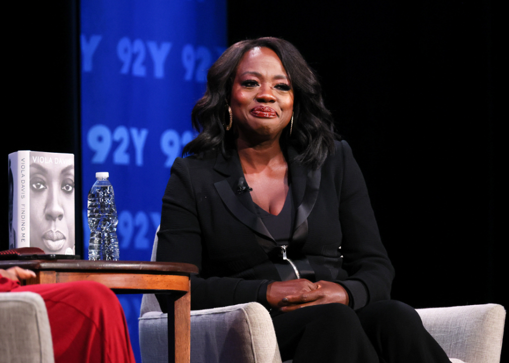 Viola Davis onstage at event