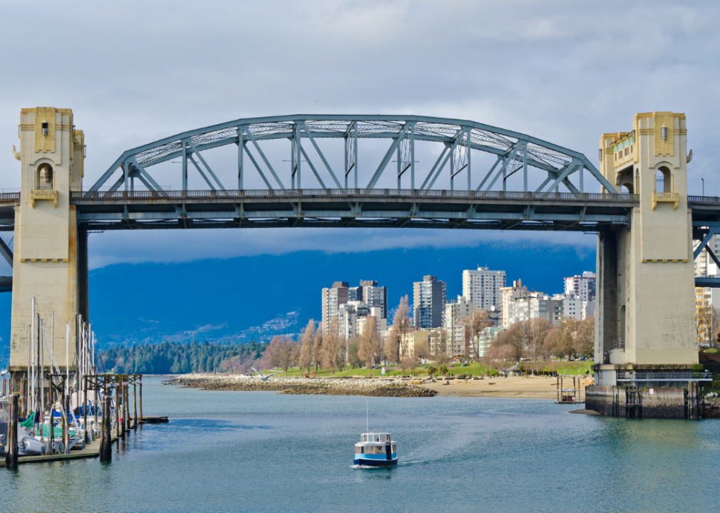 Burrard Bridge in Vancouver