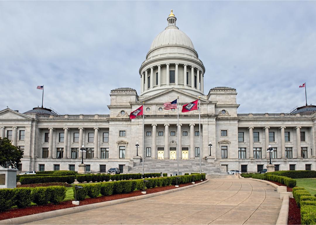 Arkansas Capitol building.